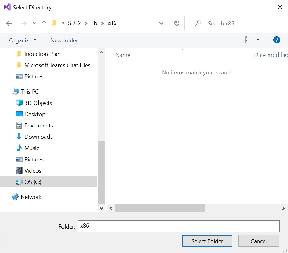Установка библиотеки SDL в Visual Studio изображение с сайта www.andreyolegovich.ru